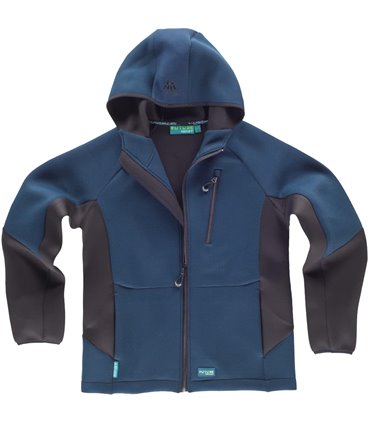 Sudadera combinada con capucha WF2605