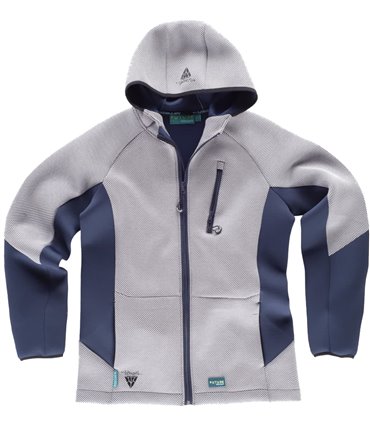 Sudadera combinada con capucha WF2605