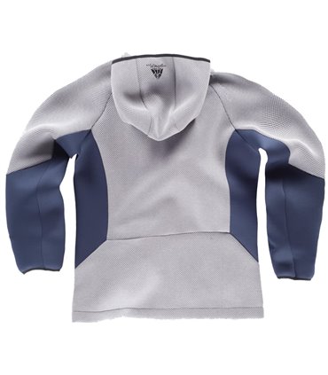 Sudadera combinada con capucha WF2605