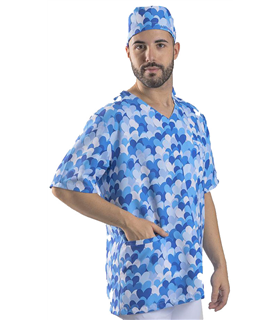 Blusa unisex cuore Agatha azul 600051