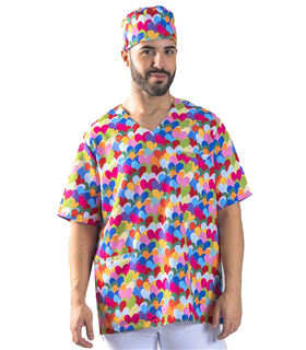 Blusa unisex cuore Agatha multicolor 600051