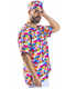 Blusa unisex cuore Agatha multicolor 600051