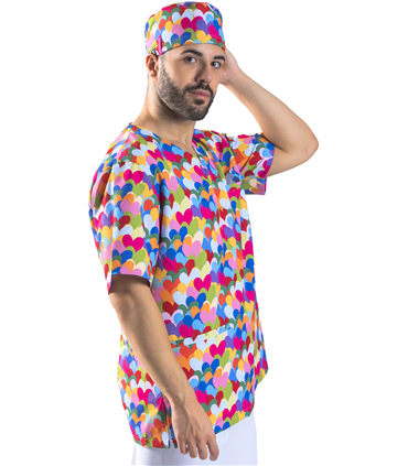 Blusa unisex cuore Agatha multicolor 600051