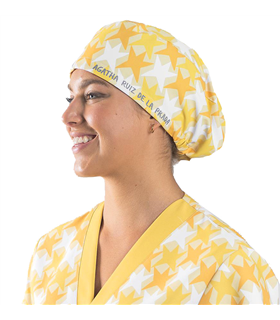 Gorro goma Agatha cometa amarillo 400008