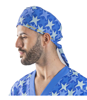 Gorro cirujano cometa azul Agatha 400007