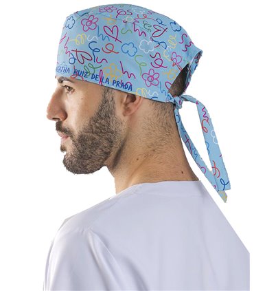 Gorro cirujano pinceladas Agatha 400007