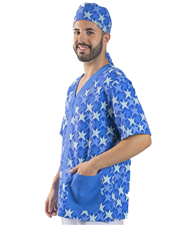 Blusa unisex Cometa azul Agatha 600052
