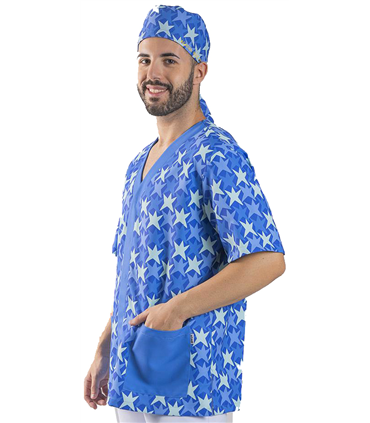 Blusa unisex Cometa azul Agatha 600052