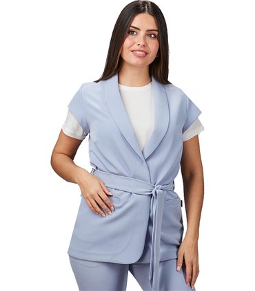 Chaqueta mujer smoking Meli Azul Maya 600039
