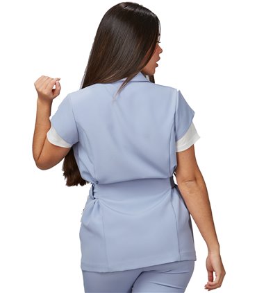 Chaqueta mujer smoking Meli Azul Maya 600039