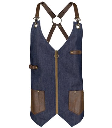 Chaleco vaquero piel Kurume 950008
