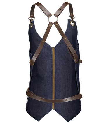 Chaleco vaquero piel Kurume 950008