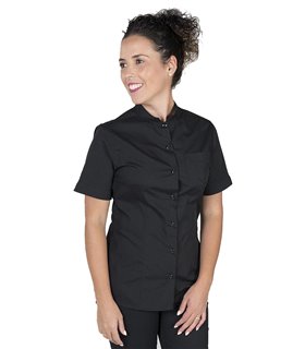 Camisa mujer hostelería B/N 2483