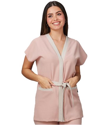 Blusa mujer X.Linen Loto 600027Nude