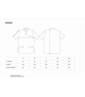 Casaca unisex Workteam Círculos B9808