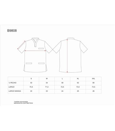 Casaca unisex Workteam Círculos B9808
