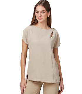 Blusa mujer bámbula Pimpinela Beige 600024