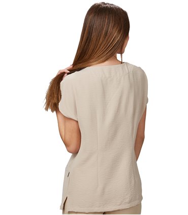 Blusa mujer bámbula Pimpinela Beige 600024