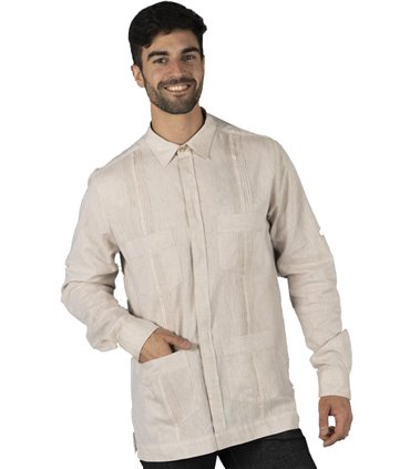 Camisa hombre Guayabera Salomon 210015