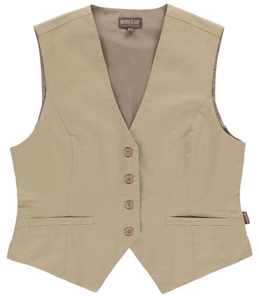 Chalecomujer hostelería vaquero B9040
