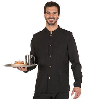 Chaqueta de Camarero Negro 9633