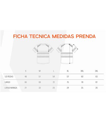 Camiseta Alta Visibilidad micropiqué C3980