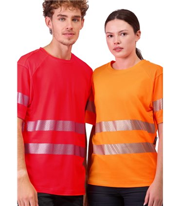 Camiseta Alta Visibilidad micropiqué C3987