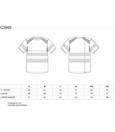 Camiseta Alta Visibilidad micropiqué C3995