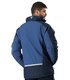 Parka con capucha acolchada marino WF2858