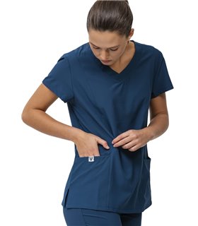 Casaca sanitaria de mujer tejido elástico B6955