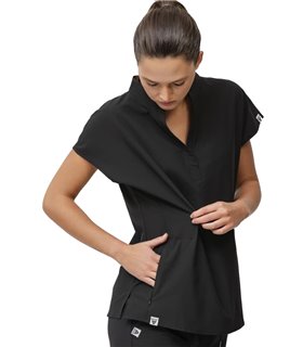 Casaca sanitaria de mujer tejido elástico B6956