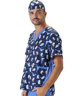 Casaca unisex sanitaria elástica B9863