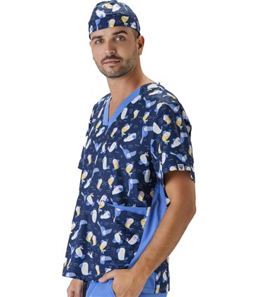 Casaca unisex sanitaria elástica B9863