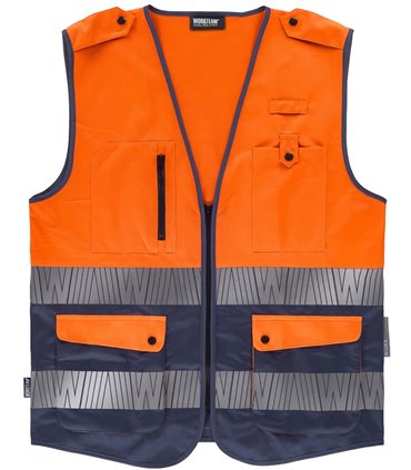 Chaleco de A.V. cintas segmentadas C3608