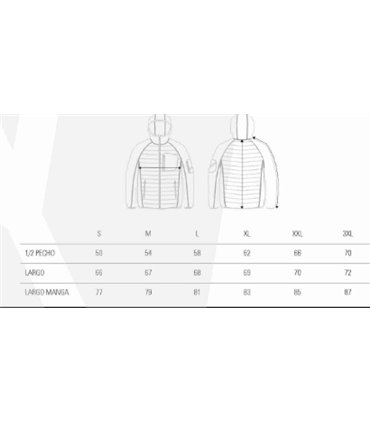 Chaqueta Workshell Sport acolchada S9475-N