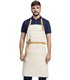 Delantal con peto canvas M712COLORS