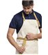 Delantal con peto canvas M712COLORS