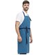 Delantal con peto canvas M712COLORS