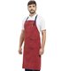 Delantal con peto canvas M712COLORS