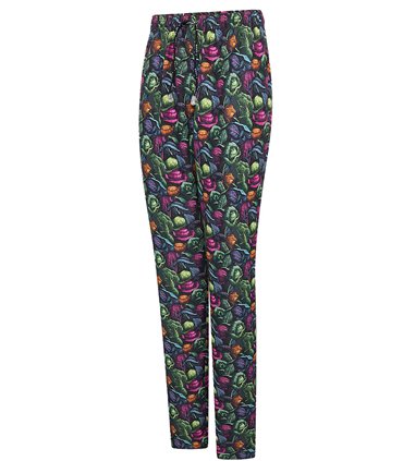 Pantalón microfibra estampado unisex 700061