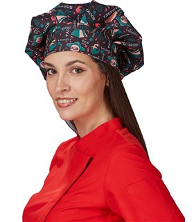 Gorro chef microfibra estampado 400016
