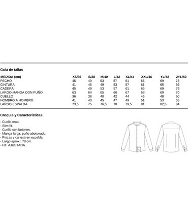 Camisa hombre slim fit Oracio 260027