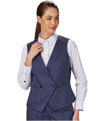 Chaleco mujer cruzado Bazán 950015