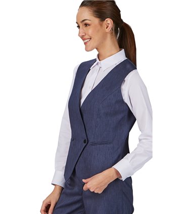 Chaleco mujer cruzado Bazán 950015