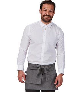 Delantal corto bolsillo cartera 100053