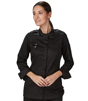 Chaqueta cocina mujer satén Sola 930049