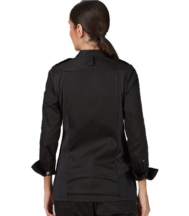 Chaqueta cocina mujer satén Sola 930049