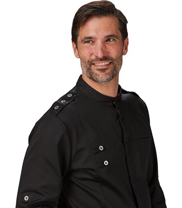 Chaqueta cocina hombre satén Cueto 930045