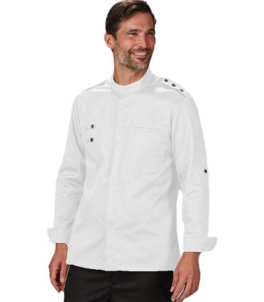 Chaqueta cocina hombre satén Cueto 930045