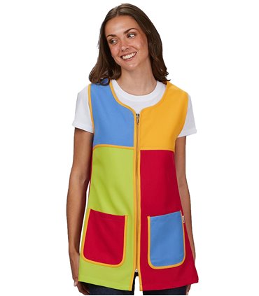Bata blusa maestra Visual 600068